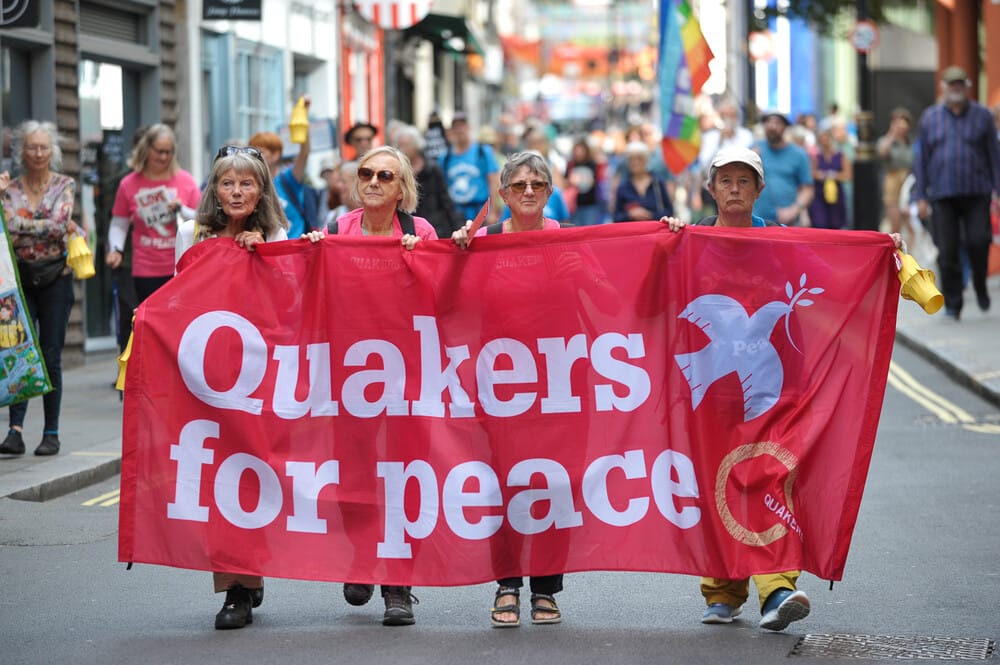 A Silent Walking Vigil For Peace
